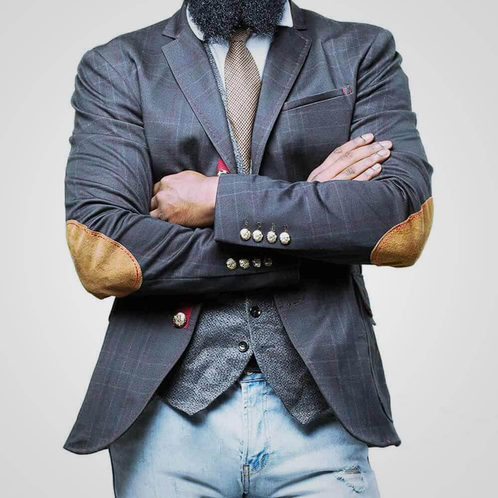 ژاکت جلیقه ای قهوه ای